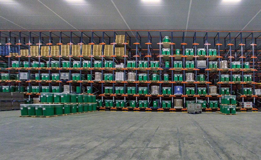 The frozen storage warehouse of Serfrial with efficient operations
